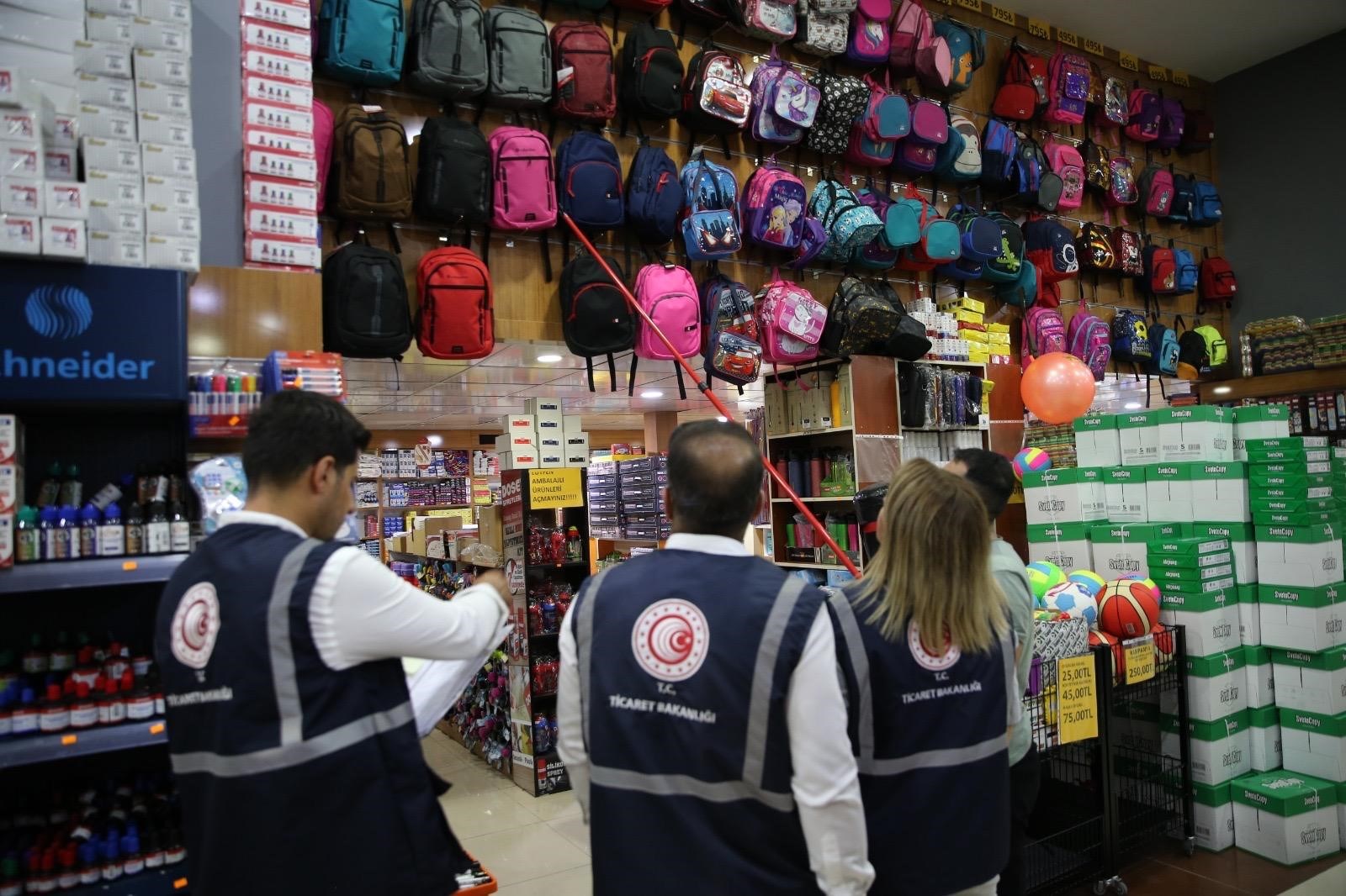 Van’da kırtasiye ve okul ürünleri denetimi yapıldı