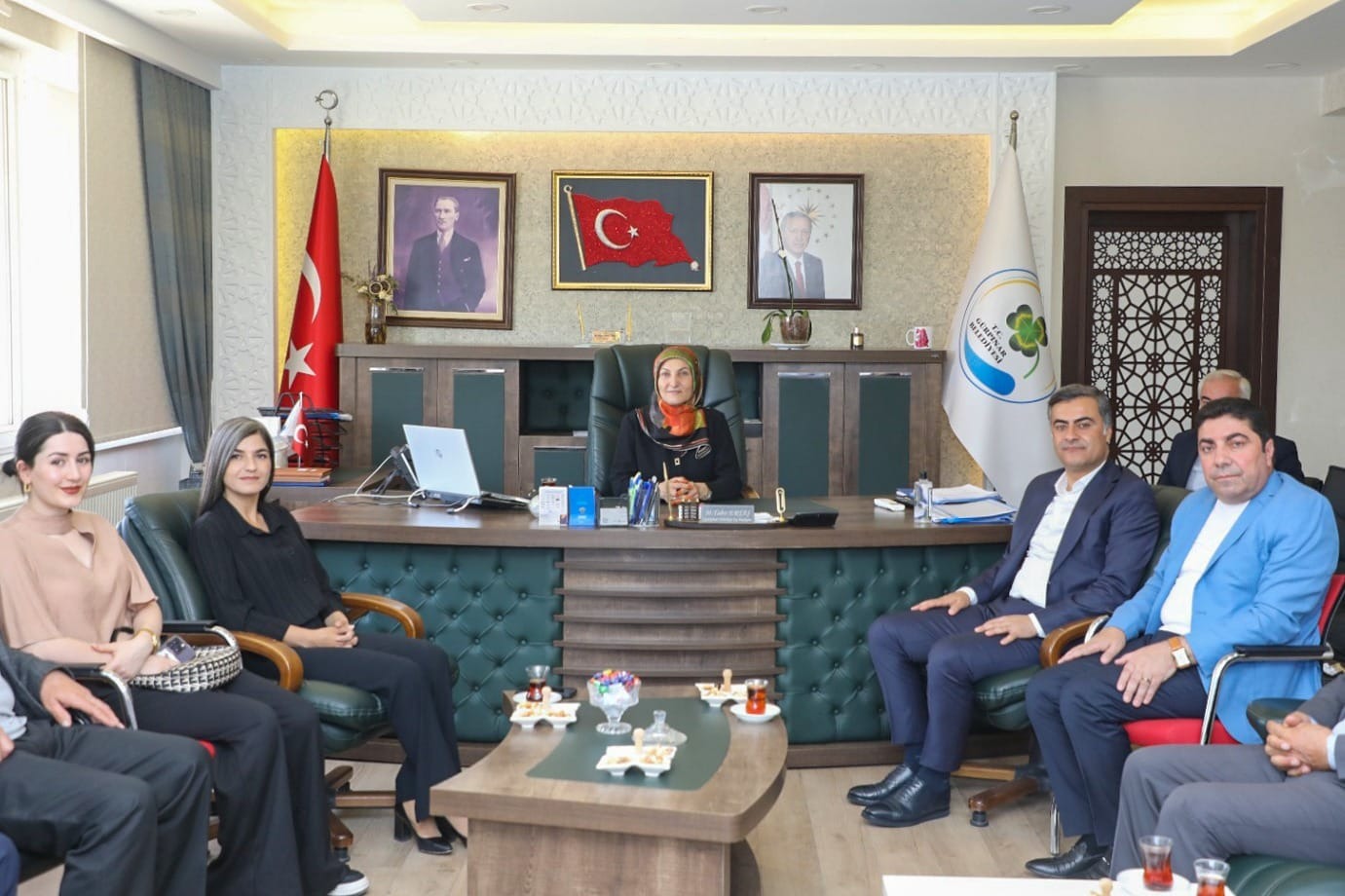 Van Büyükşehir Belediyesi Eş Başkanlarından Gürpınar’a  ziyaret