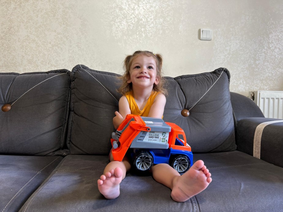 Minik İnci’ye yürek ısıtan sürpriz