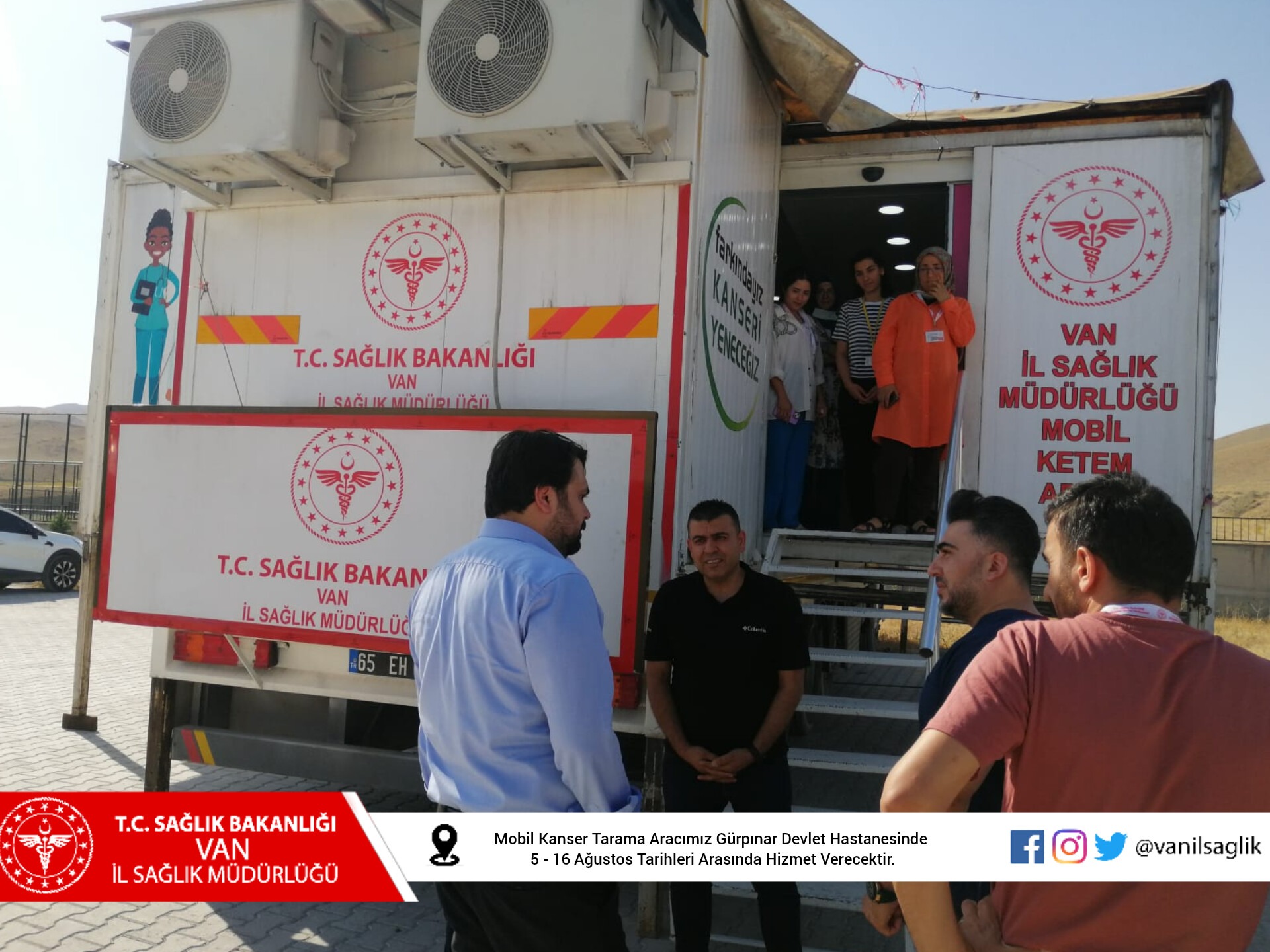 Mobil KETEM aracı Gürpınar’da