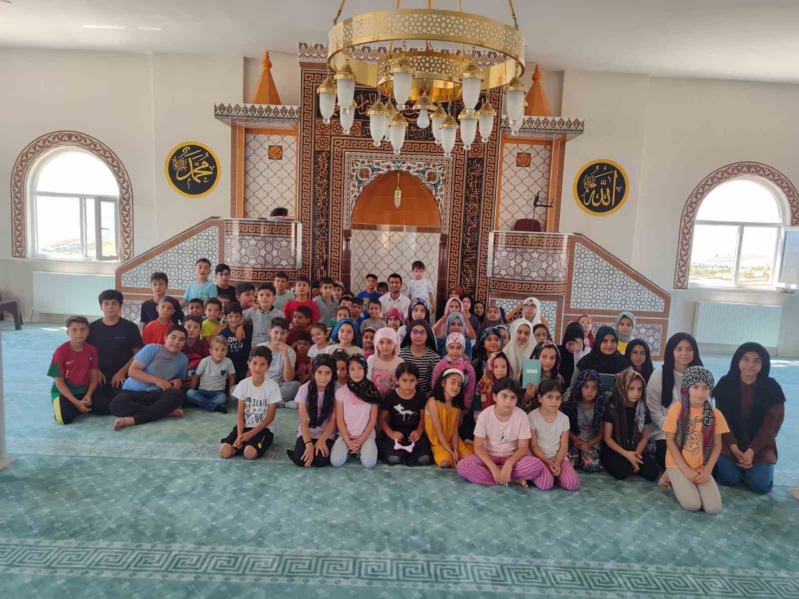 Kur’an kursu öğrencilerine çevre bilinci semineri verildi