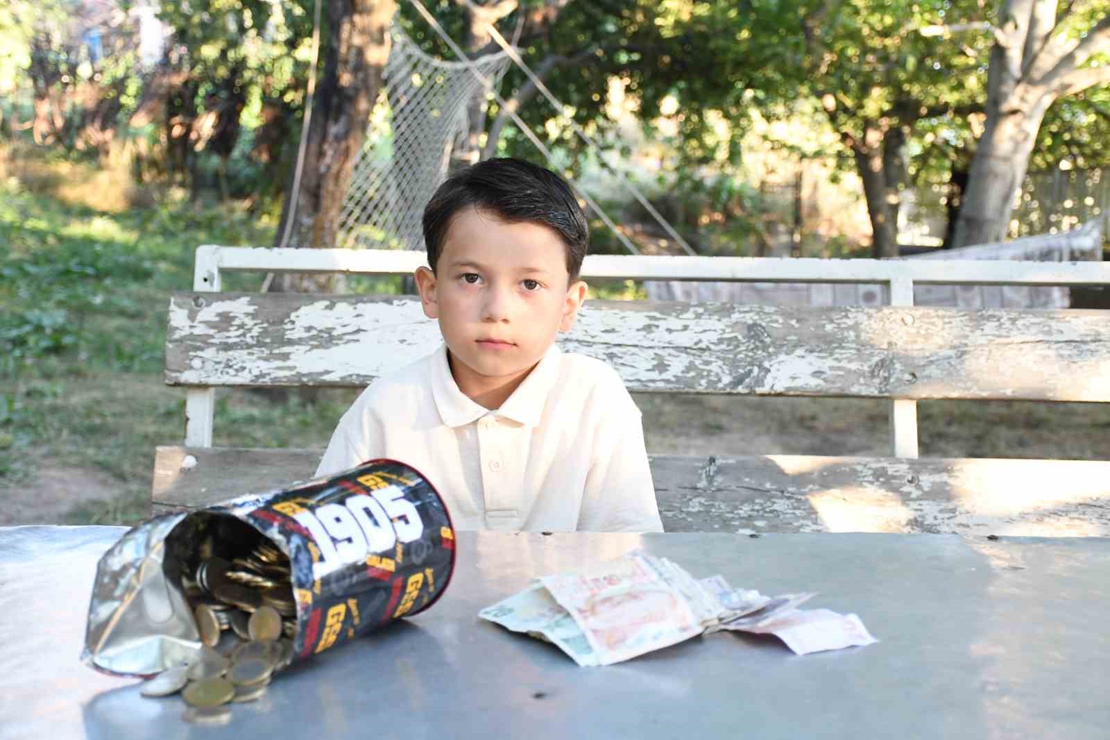 Minik yürekten dayanışma örneği