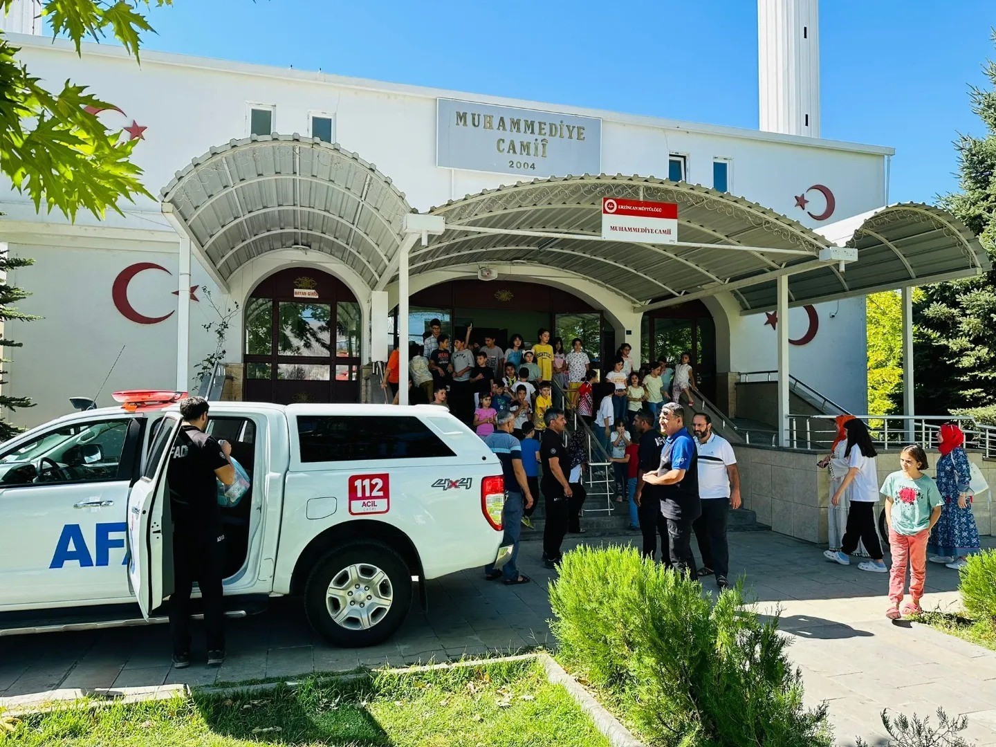 Miniklere afet farkındalığı