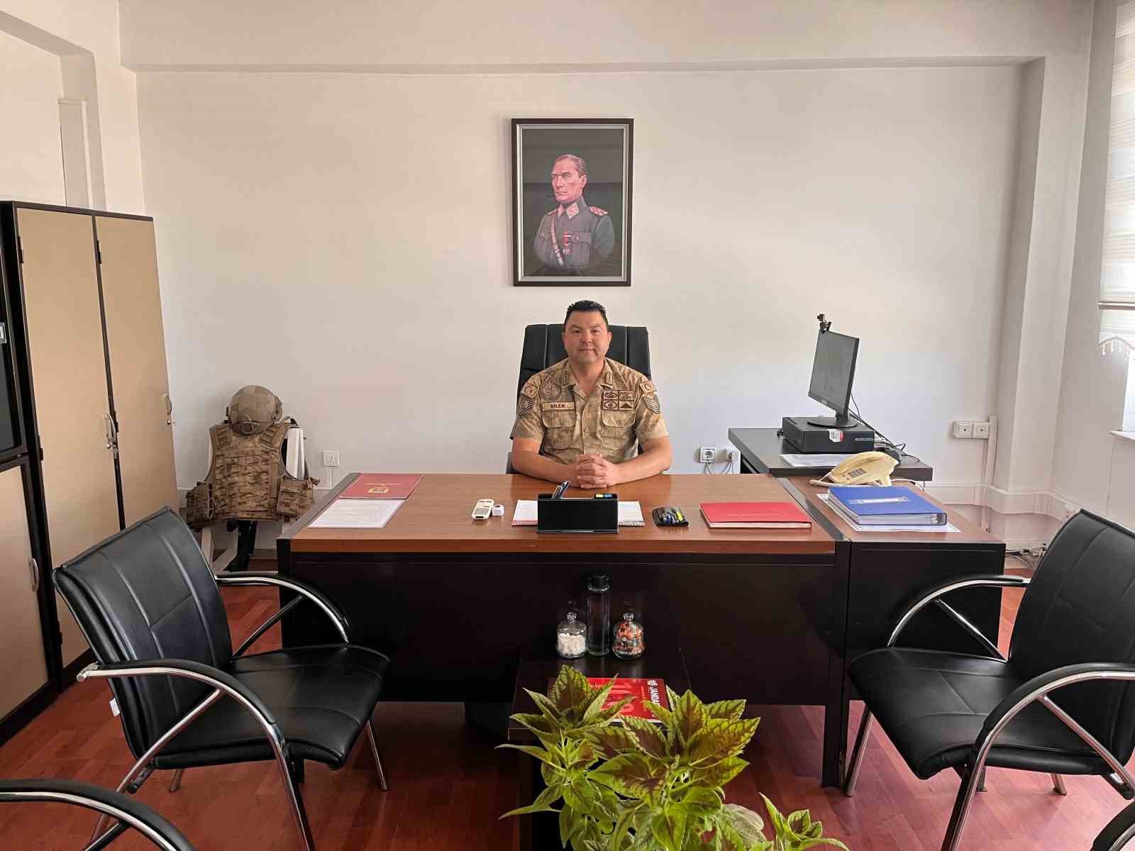 Timar Canik Jandarma Karakol Komutanı Van’a veda etti