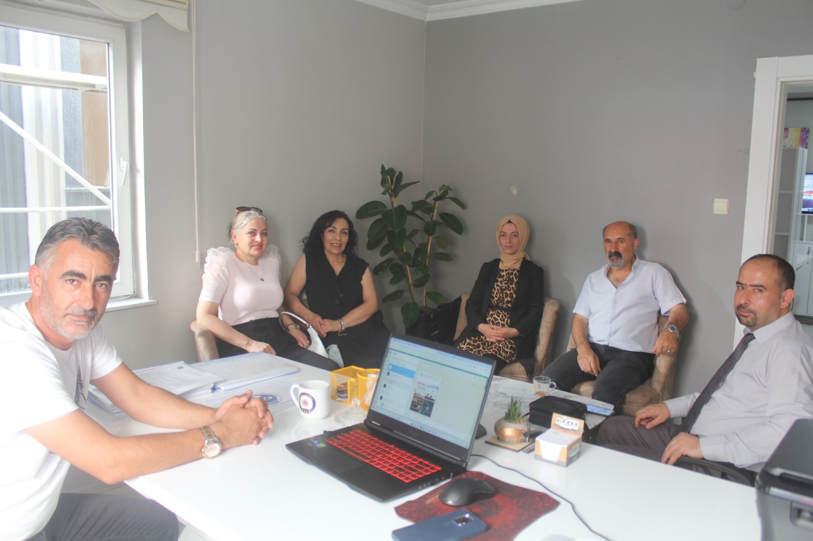 TÜGYAP’tan Haber Gürpınar’a ziyaret