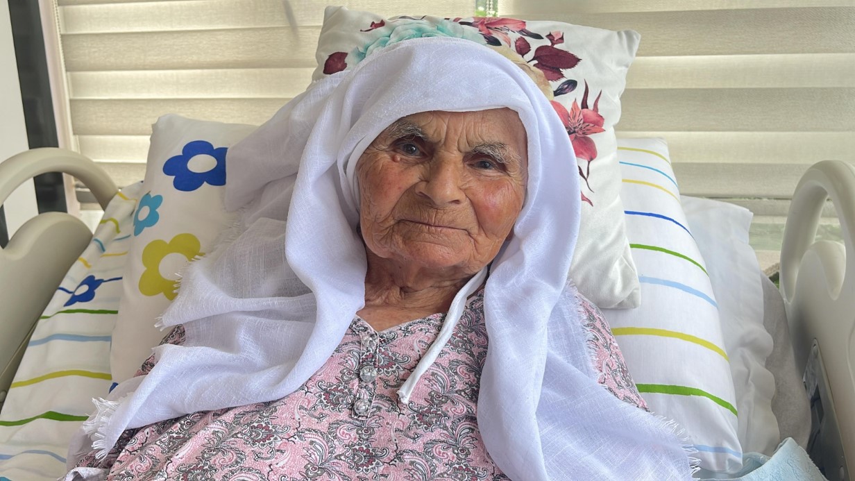 108 yaşına rağmen sağlığı yerinde