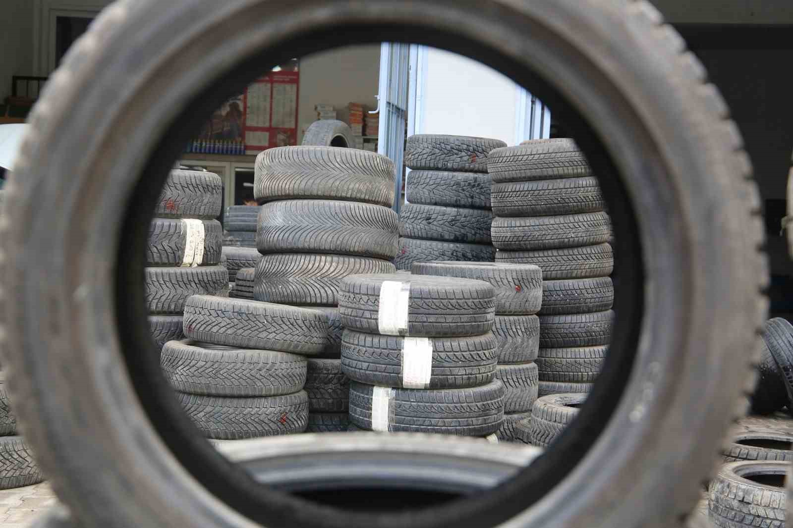 Lastik satıcıları kış öncesi hazırlıklar başladı