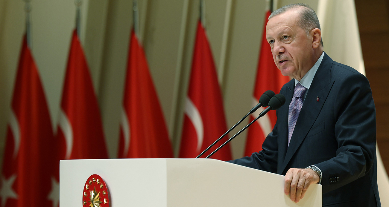 Cumhurbaşkanı Erdoğan: “Türkiye’nin darbe mahsulü olan mevcut anayasadan kurtulma vaktinin çoktan geldiği kanaatindeyiz”