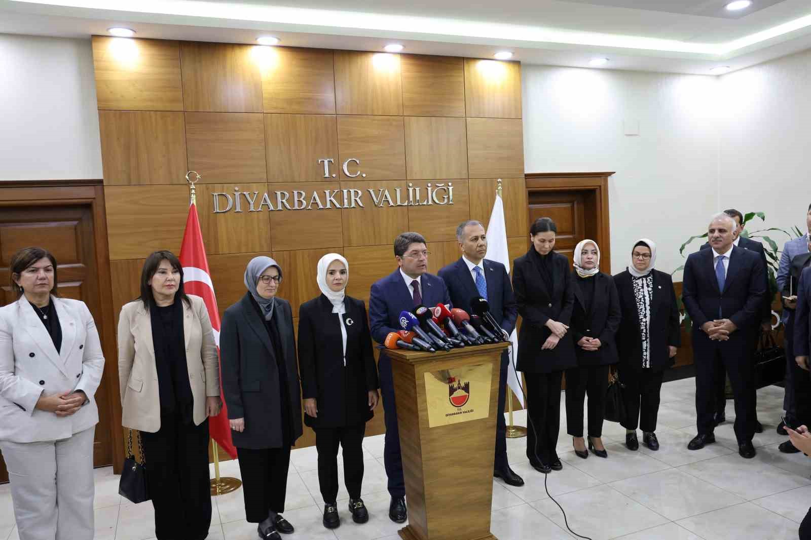 Adalet Bakanı Tunç: “Toplam 267 kişinin ifadesi alınmıştır”