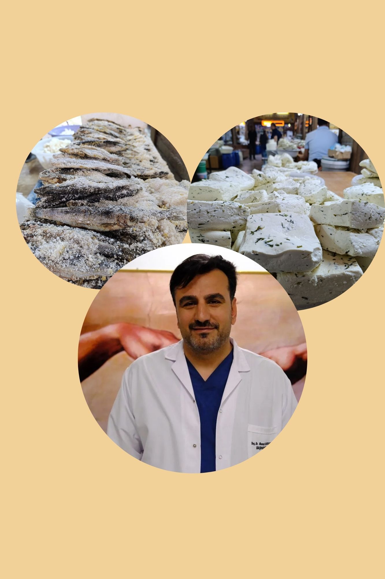 Başhekim Sarıkaya otlu peynir ve tuzlu balığa dikkat çekti!