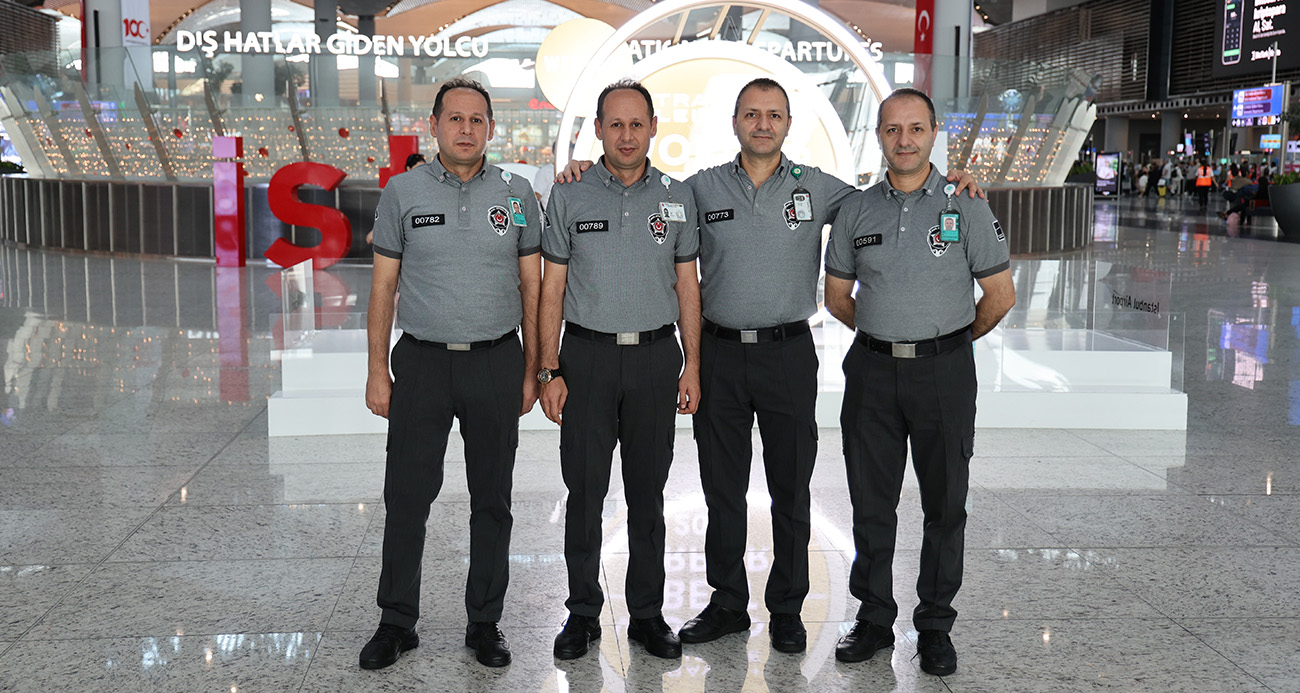 İkiz güvenlik görevlileri büyük ilgi görüyor