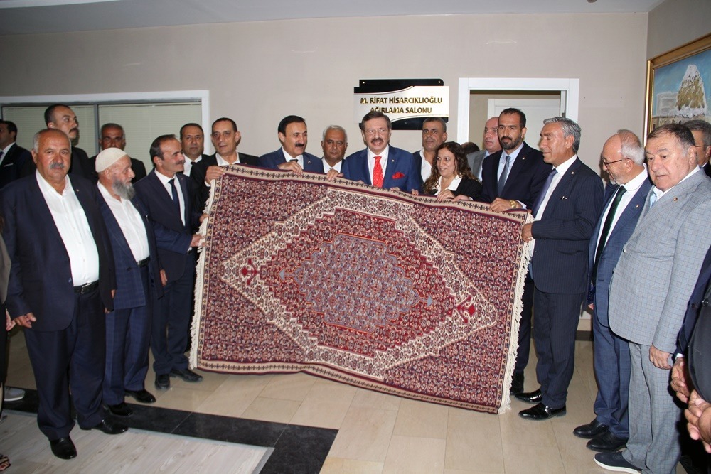 TOBB Başkanı Hisarcıklıoğlu: “VANTB ile gurur duyuyoruz”