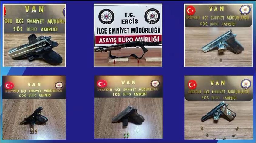 Van’da çeşitli suçlardan aranan 90 kişi tutuklandı