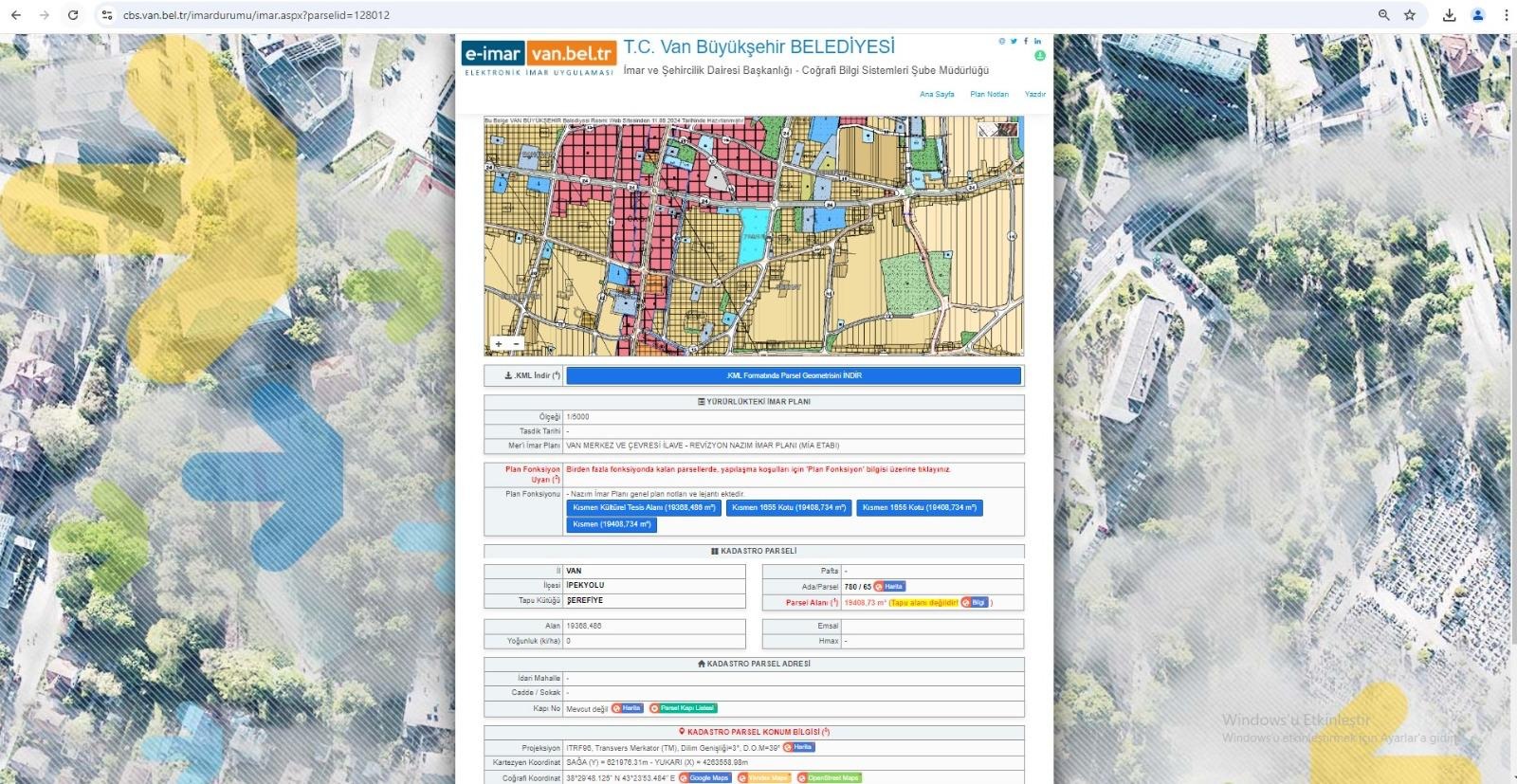 Van’da vatandaşlar belediyeye gitmeden imar işlemlerini yapabilecek