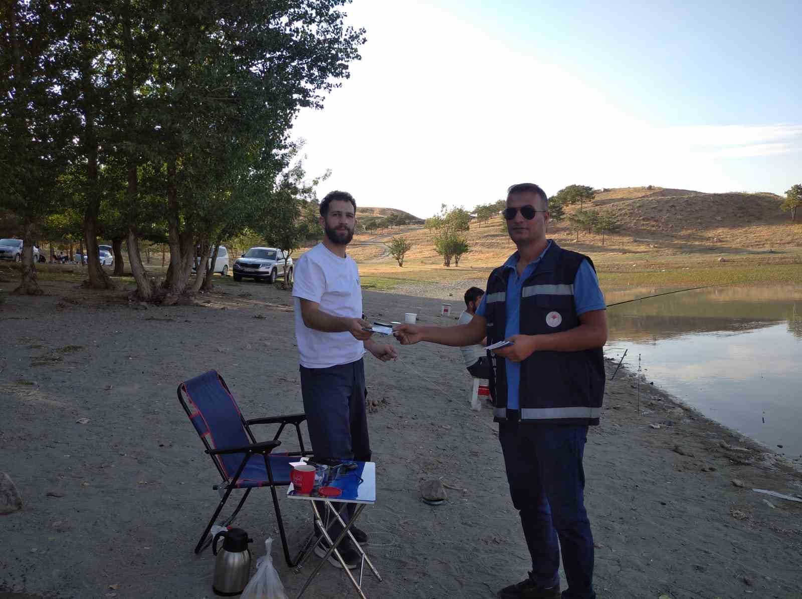 Amatör Vanlı  balıkçılar denetime takıldı