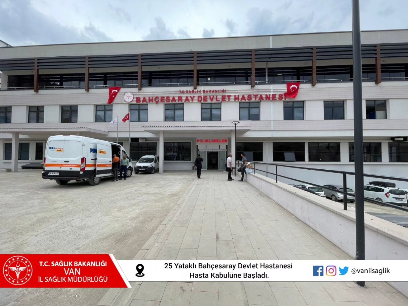 Bahçesaray Devlet Hastanesi hasta kabulüne başladı