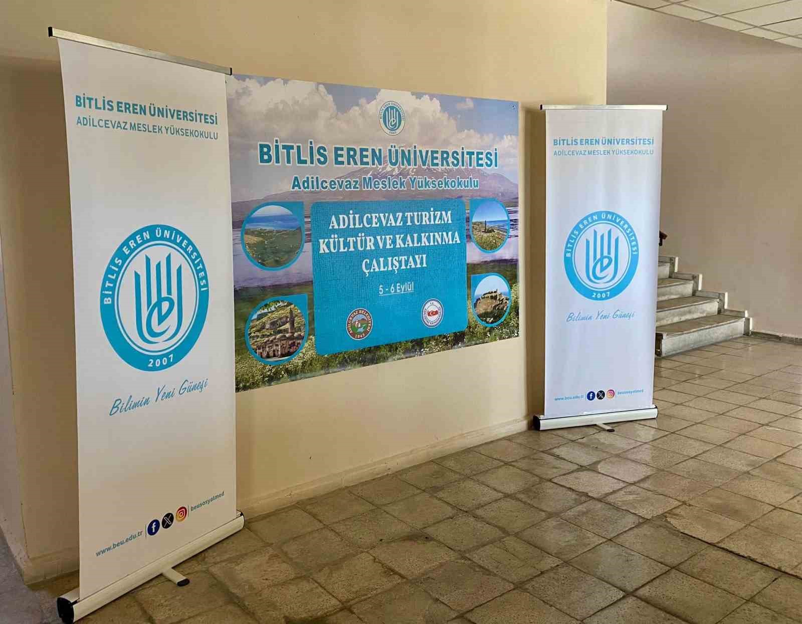 Bitlis’te  ‘Turizm, Kültür ve Kalkınma Çalıştayı’ hazırlığı