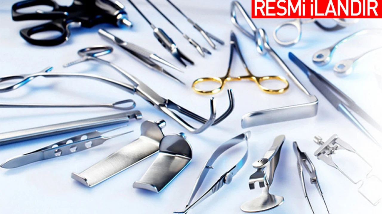 VAN İL SAĞLIK MÜDÜRLÜĞÜ CERRAHİ EL ALETLERİ SATIN ALACAK
