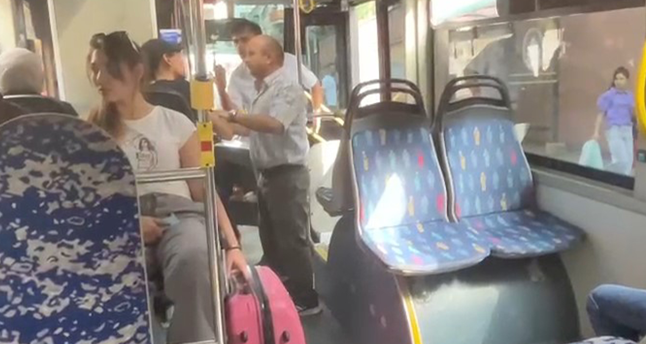 İETT şoförü çileden çıktı