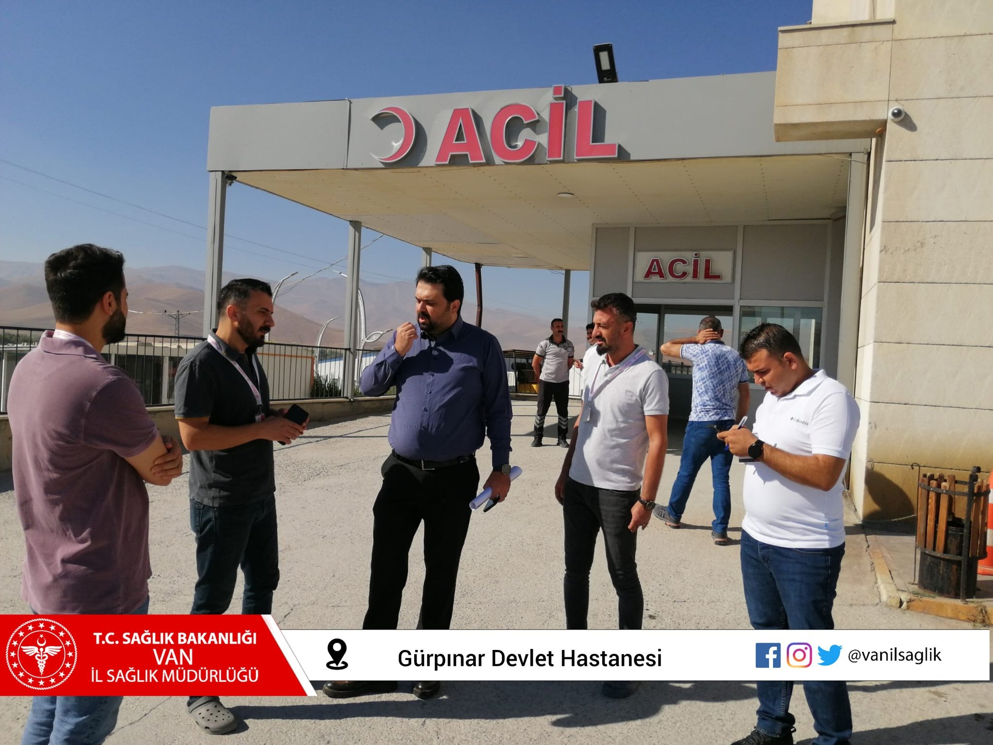 Van İl Sağlık Müdürü Tosun’dan Gürpınar Devlet Hastanesine ziyaret