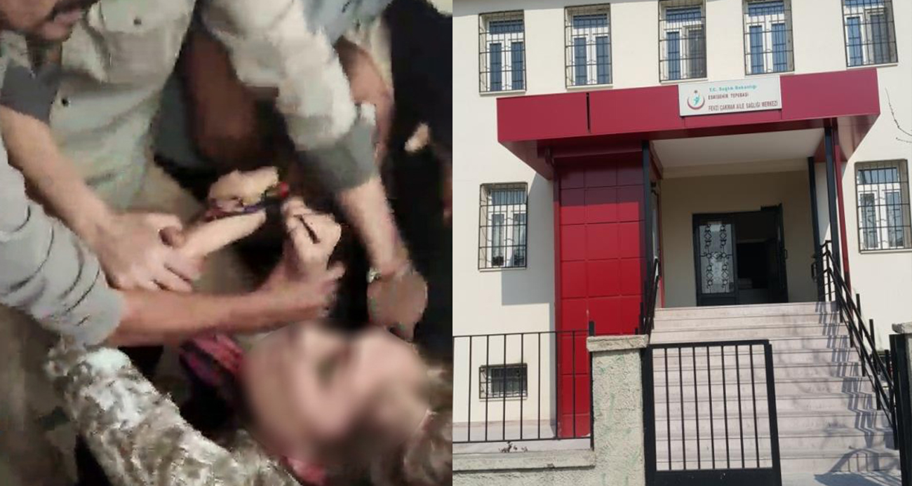 Oğluna rapor vermeyen aile hekimini hastanelik etti