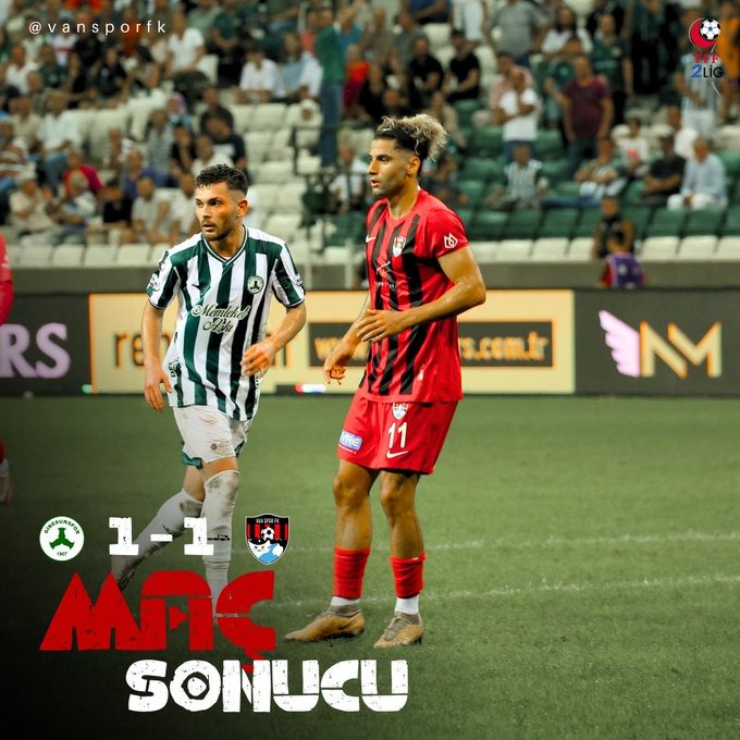 Vanspor, Giresunda 1 puana razı oldu