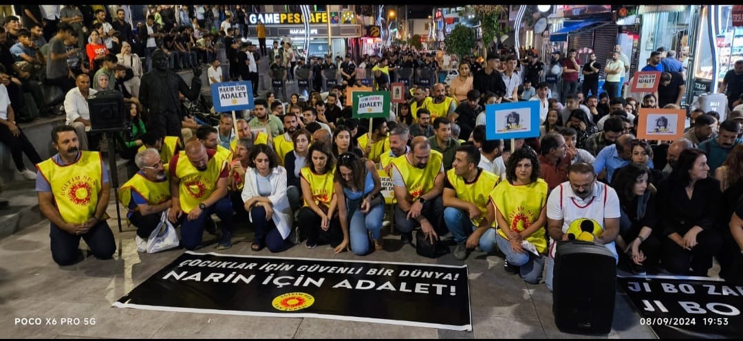 Vanlılar minik Narin için yürüdü