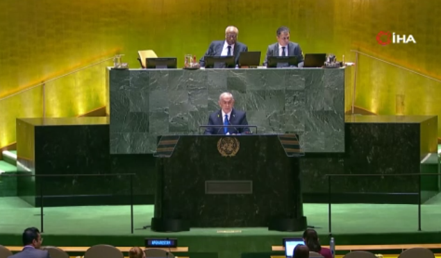 BM Genel Kurulu’nda Netanyahu’ya protesto ettiler