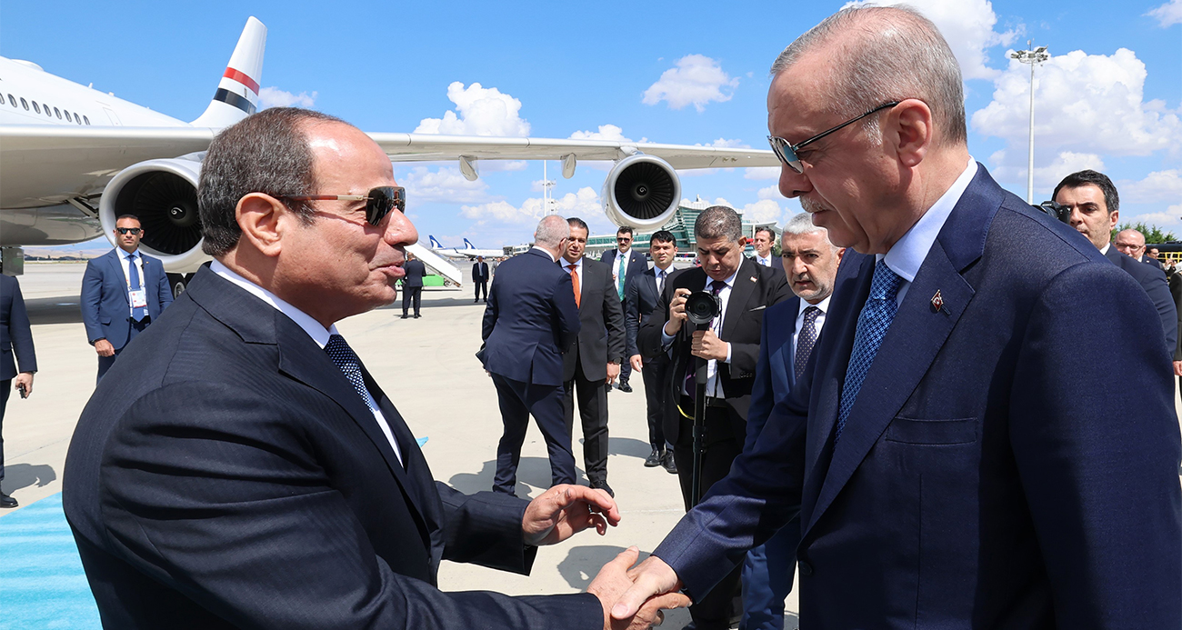 12 yıl sonra ilk ziyaret! Sisi Ankara’da