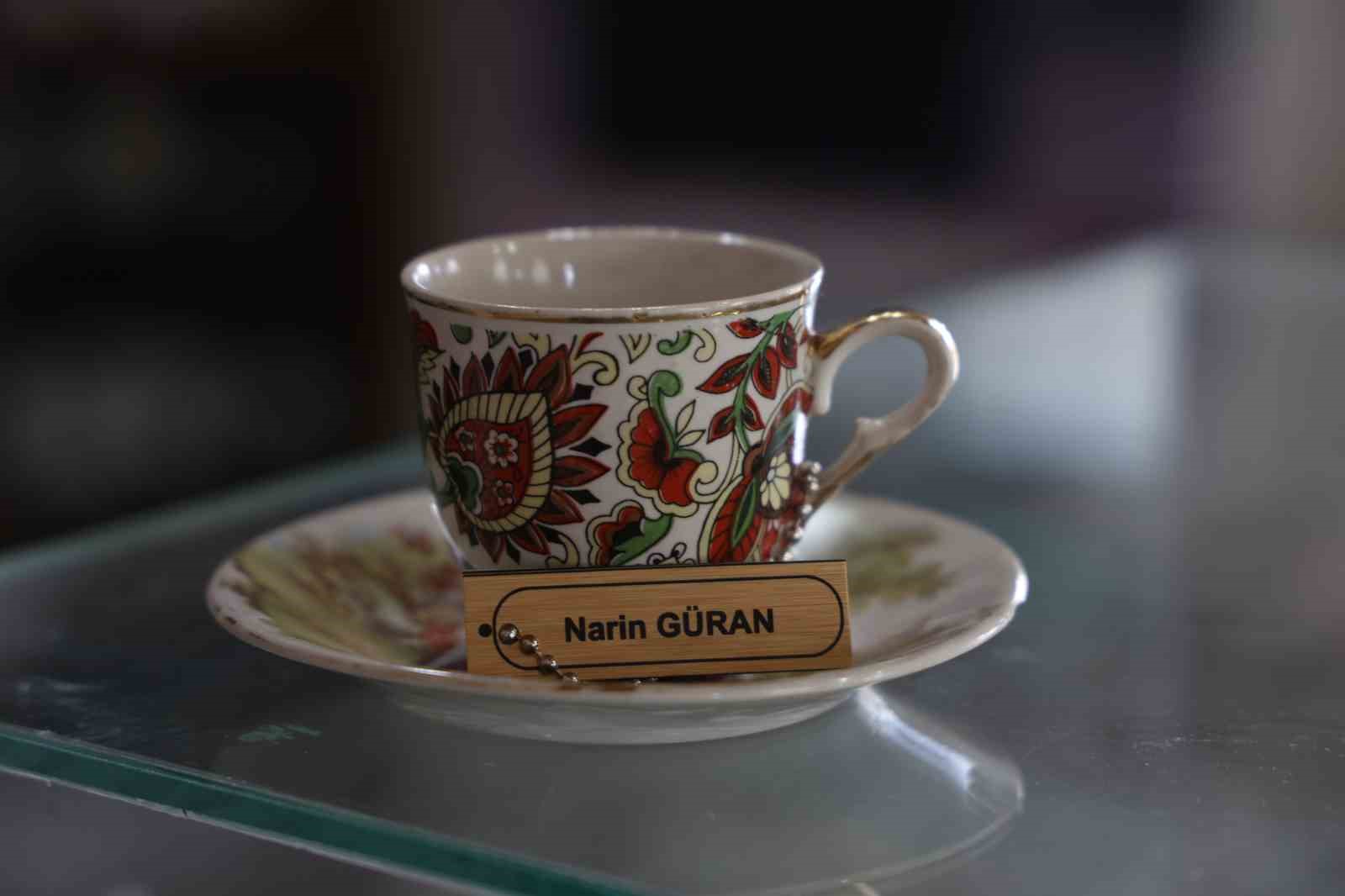 Türkiye’de tek olan Kahve Fincanı müzesinde Narin’in ismi de yaşatılacak