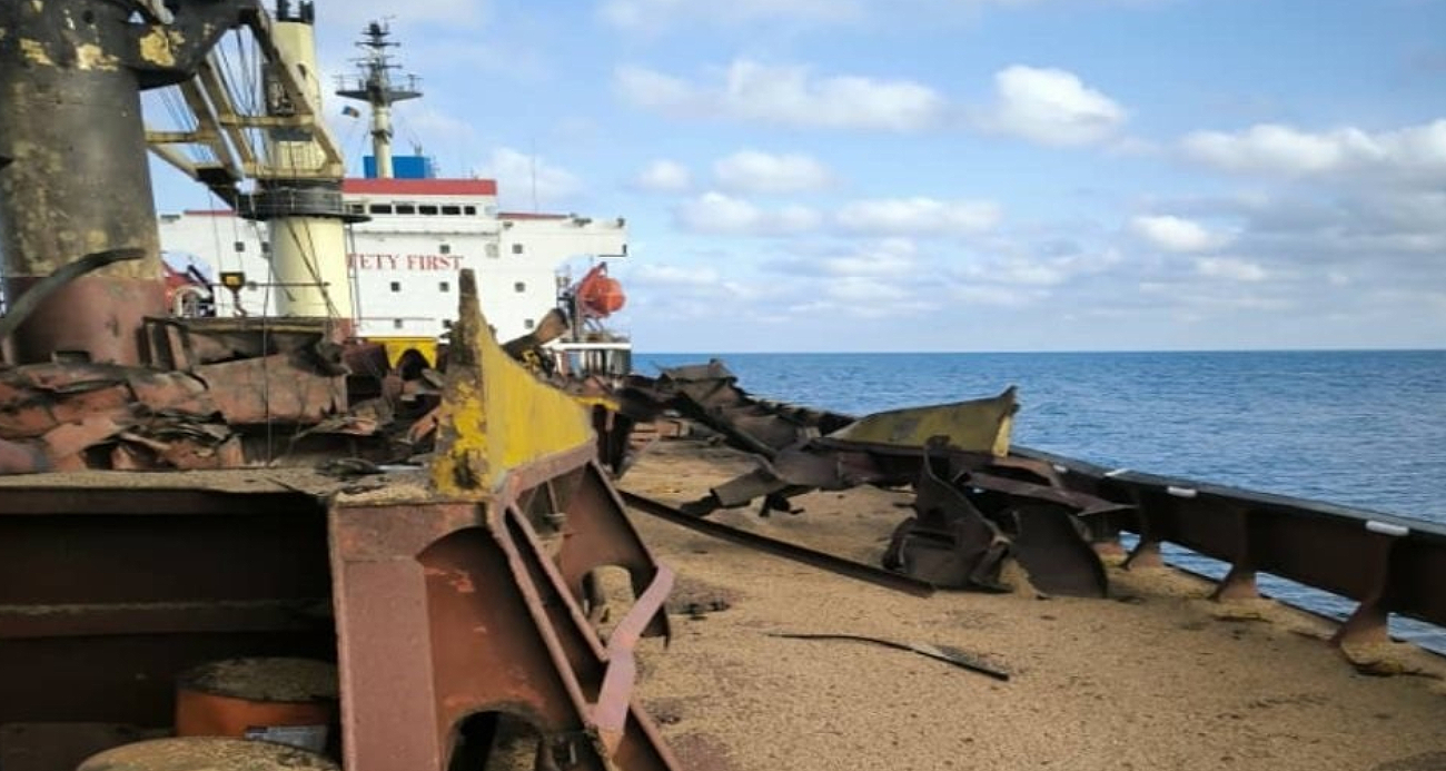 Ukrayna: “Rusya, Mısır’a giden tahıl gemisini vurdu”