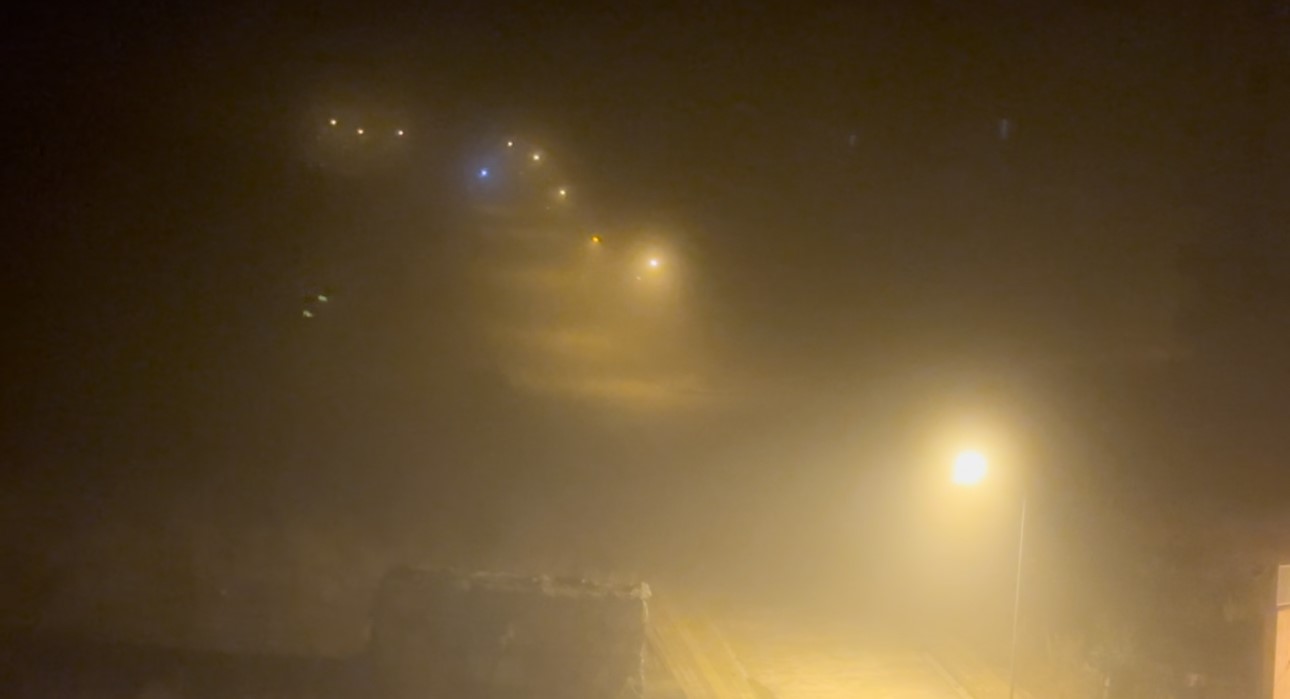 Yüksekova’da yoğun sis hayatı olumsuz etkiledi