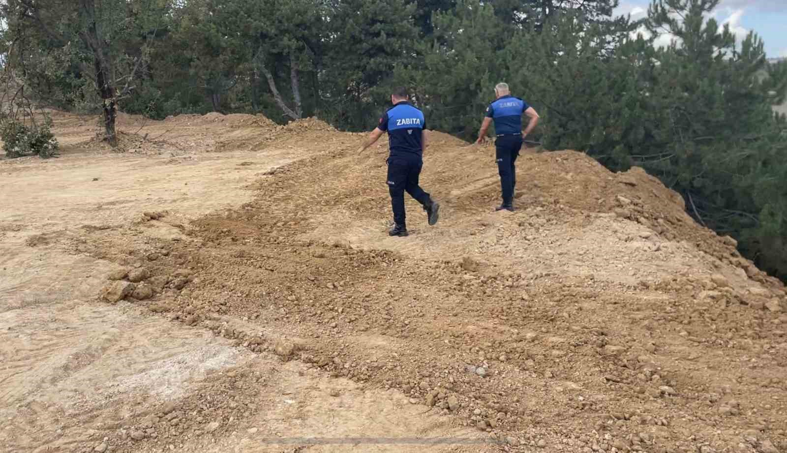 Bilecik’te zabıta doğa katliamına ’dur’ dedi