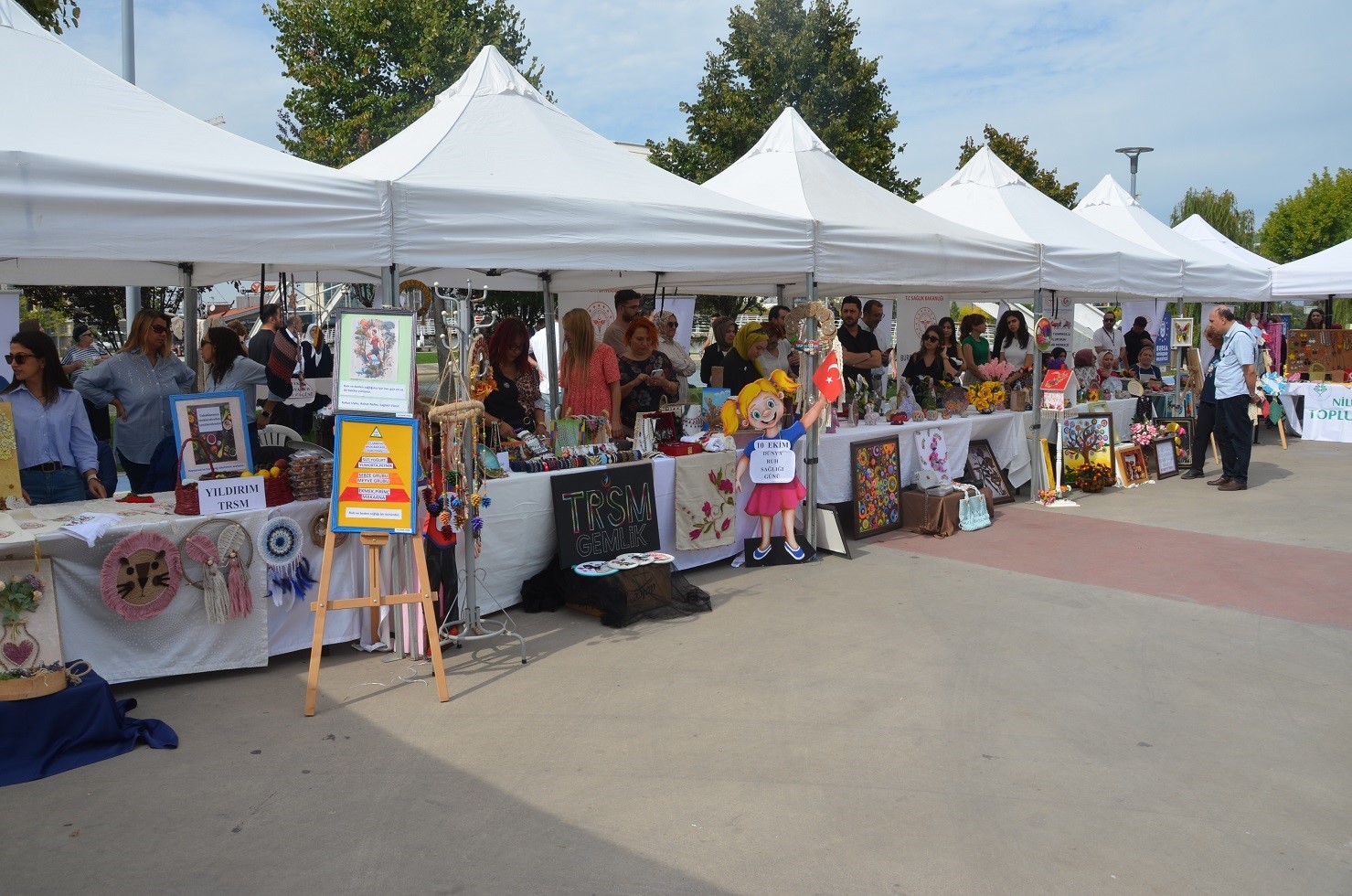 Toplum Ruh Sağlığı Merkezi hastalarından sergi