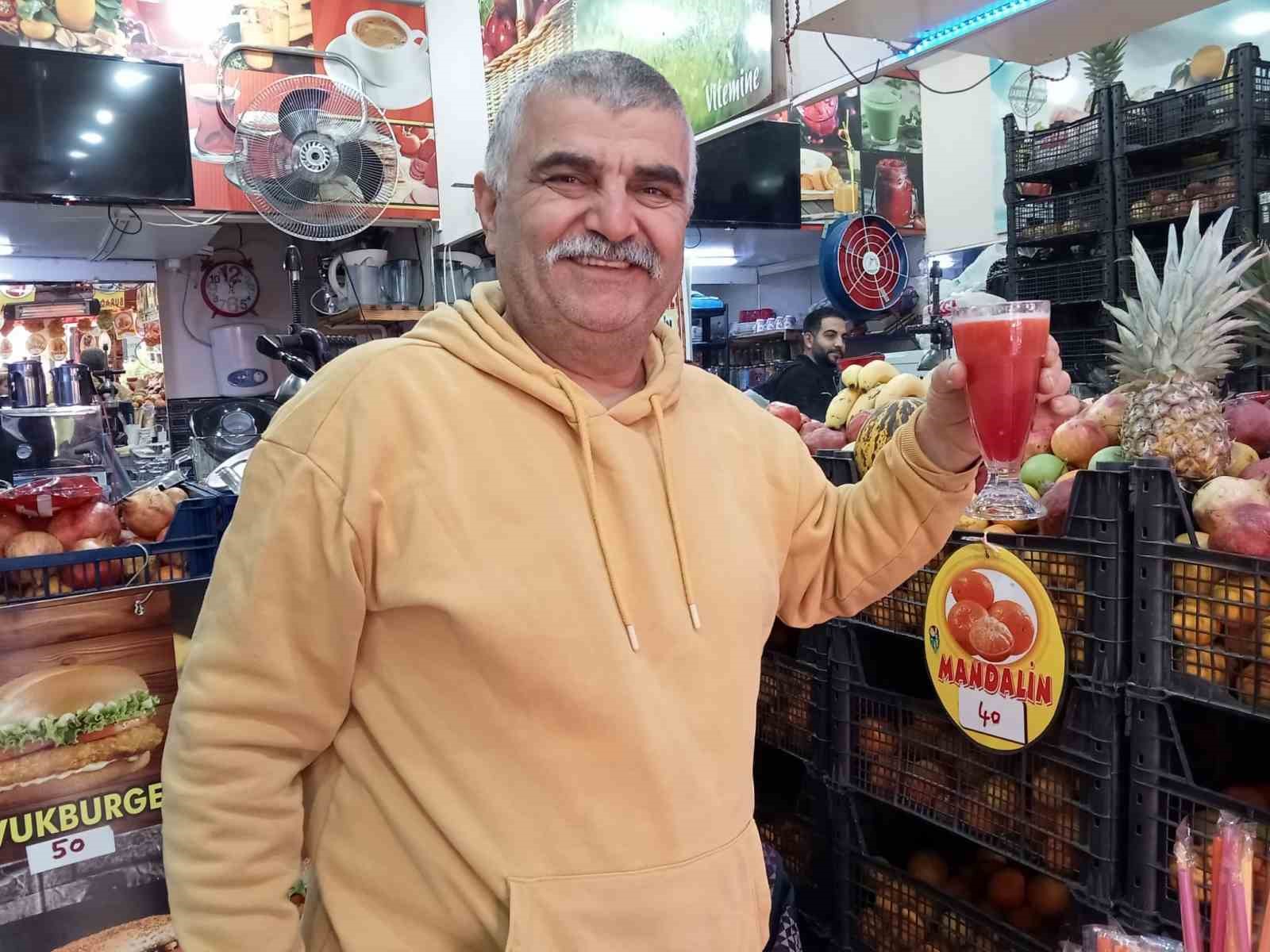 havaların soğuması ile doğal meyve sularına talep arttı