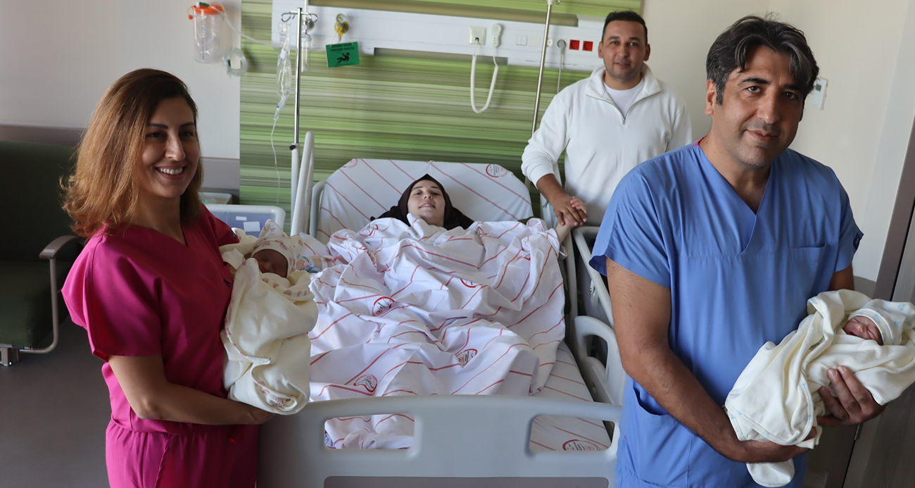 4 yıl sonra gelen çifte mutluluk