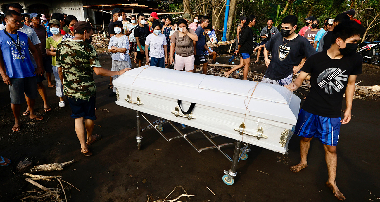 Filipinler’de can kaybı 116’ya yükseldi