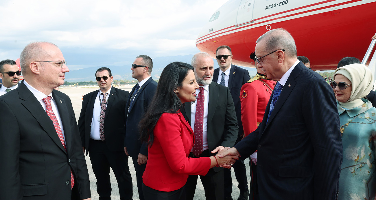 Cumhurbaşkanı Erdoğan, Arnavutluk’ta