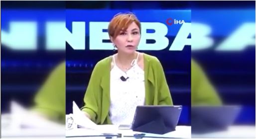 Depreme canlı yayında yakalanan spiker korku dolu anlar yaşadı