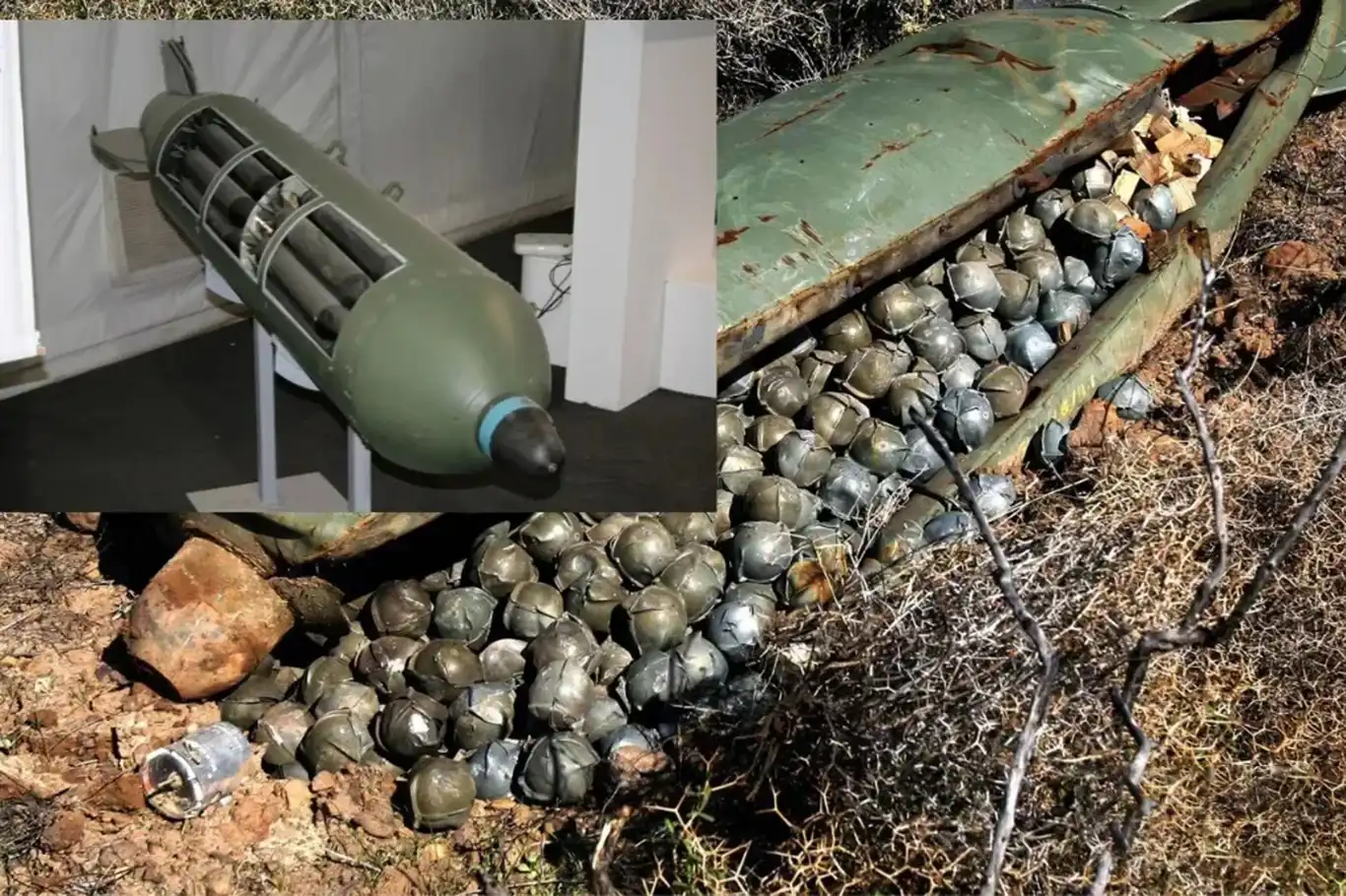İşgalci İsrail, Lübnan’da “Uluslararası yasaklı misket bombası” kullanıyor