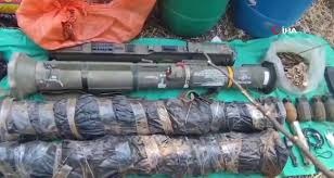 Pençe-Kilit Operasyon bölgesinde çok sayıda mühimmat ele geçirildi