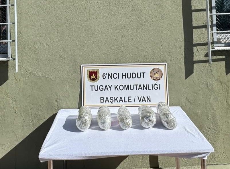 Van sınırında uyuşturucu operasyonu