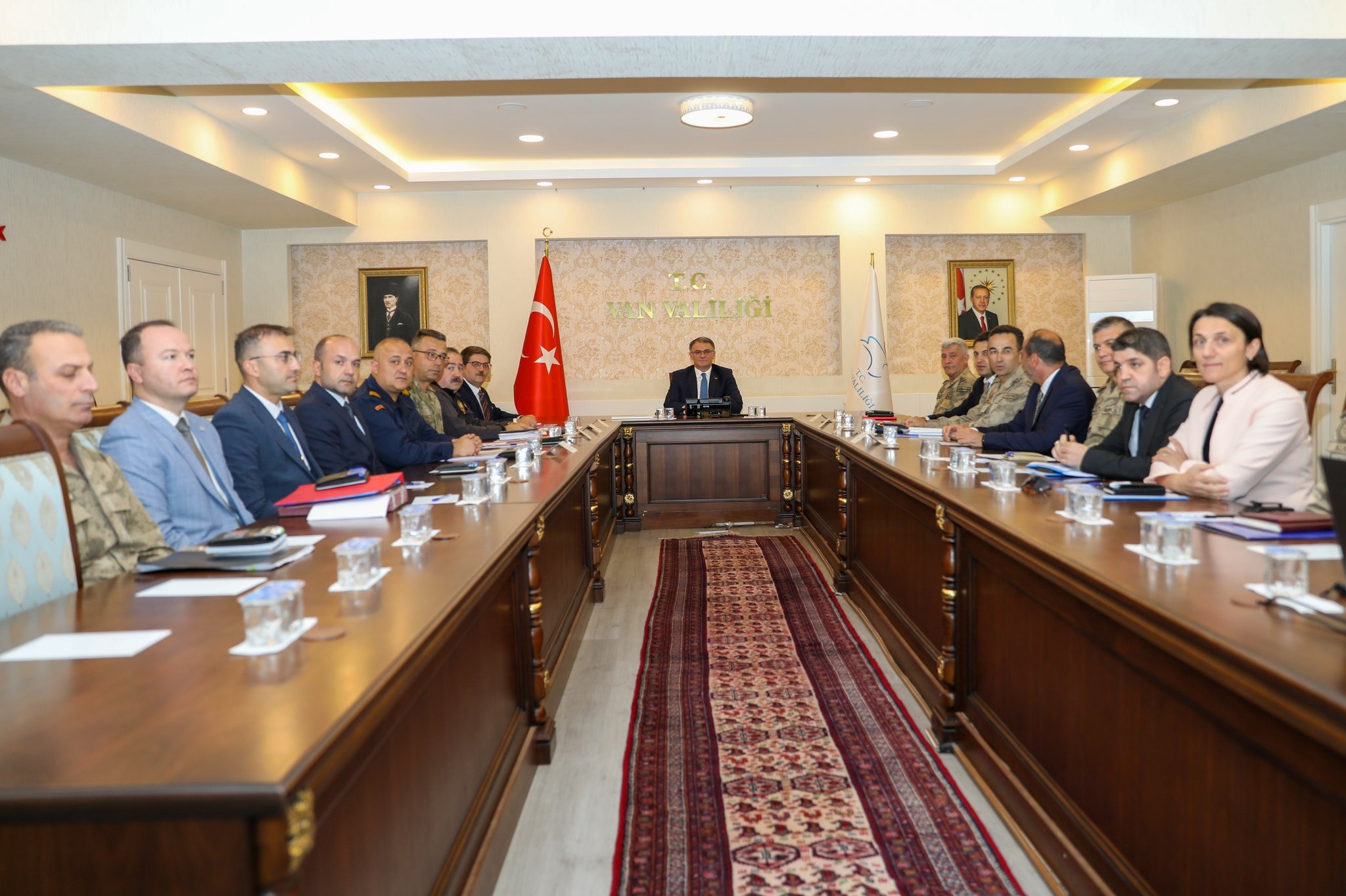 Van’da 2024 Eylül Ayı Asayiş Değerlendirme toplantısı yapıldı