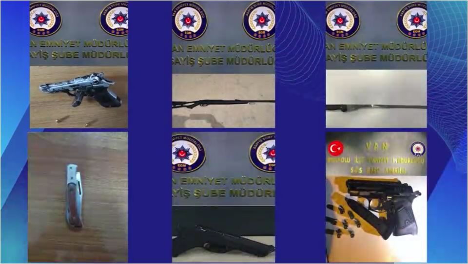 Van’da 60 kişi tutuklandı