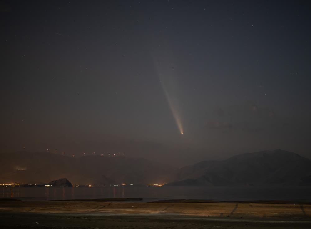Van’da “Yüzyılın en parlak kuyruklu yıldızı” görüldü