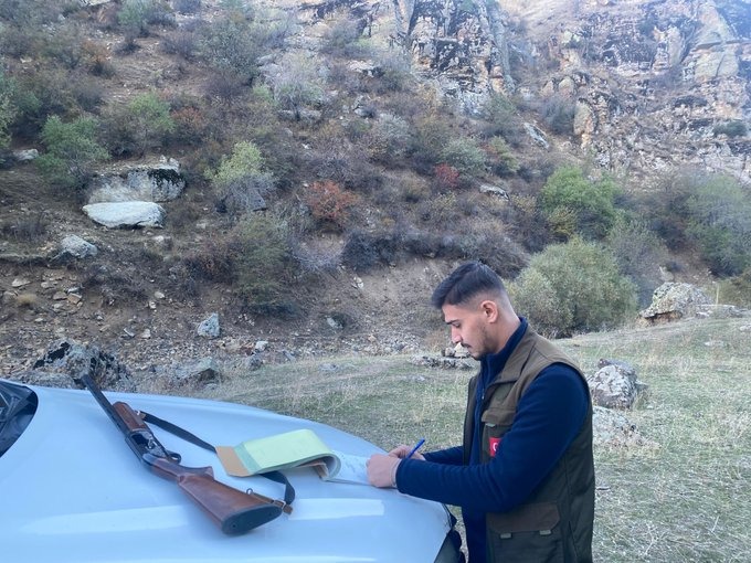 Van’da kaçak avlanan şahsa binlerce TL ceza!