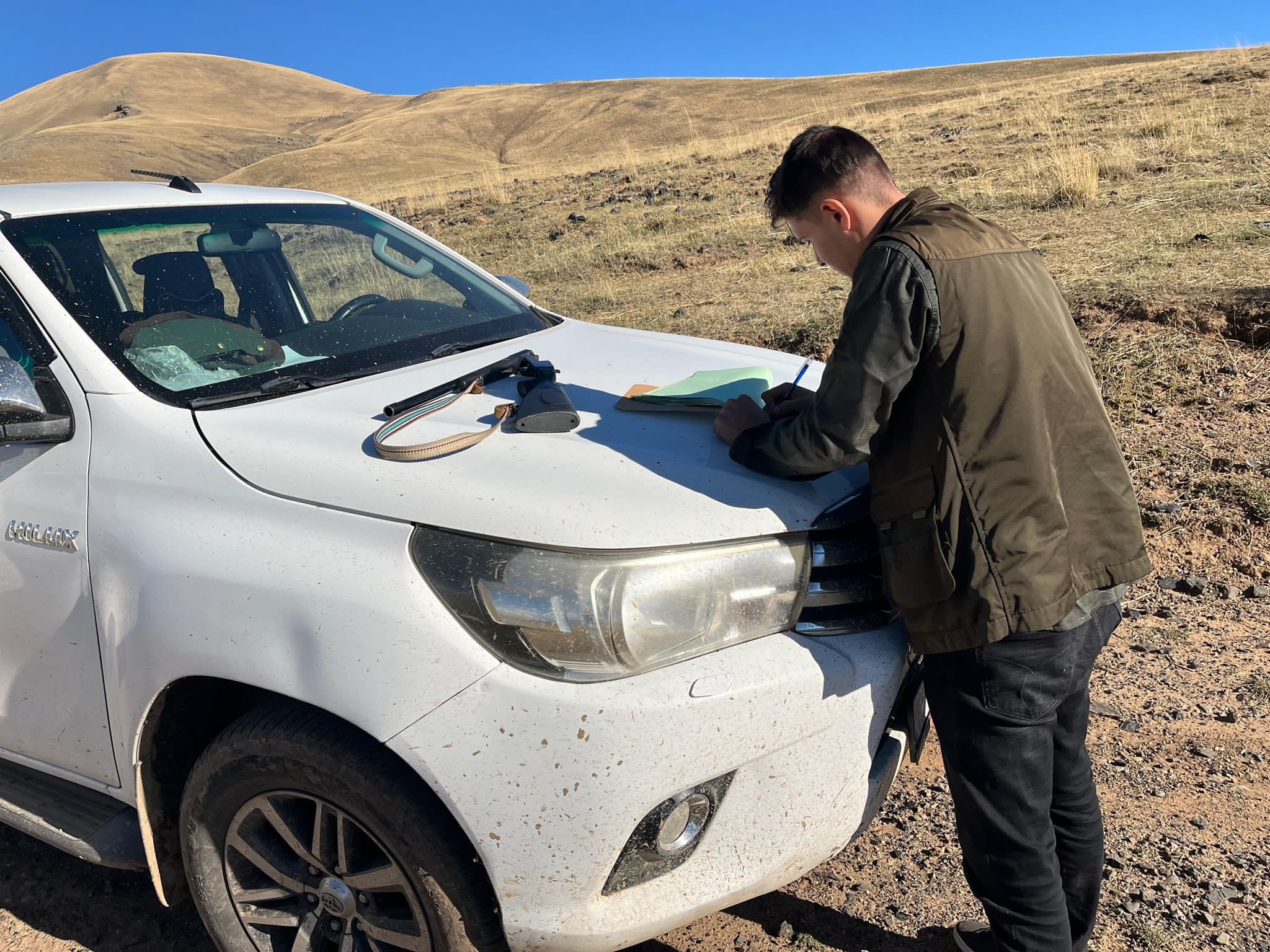 Van’da yasa dışı şekilde avlanan kişiye 11 bin 548 TL ceza kesildi