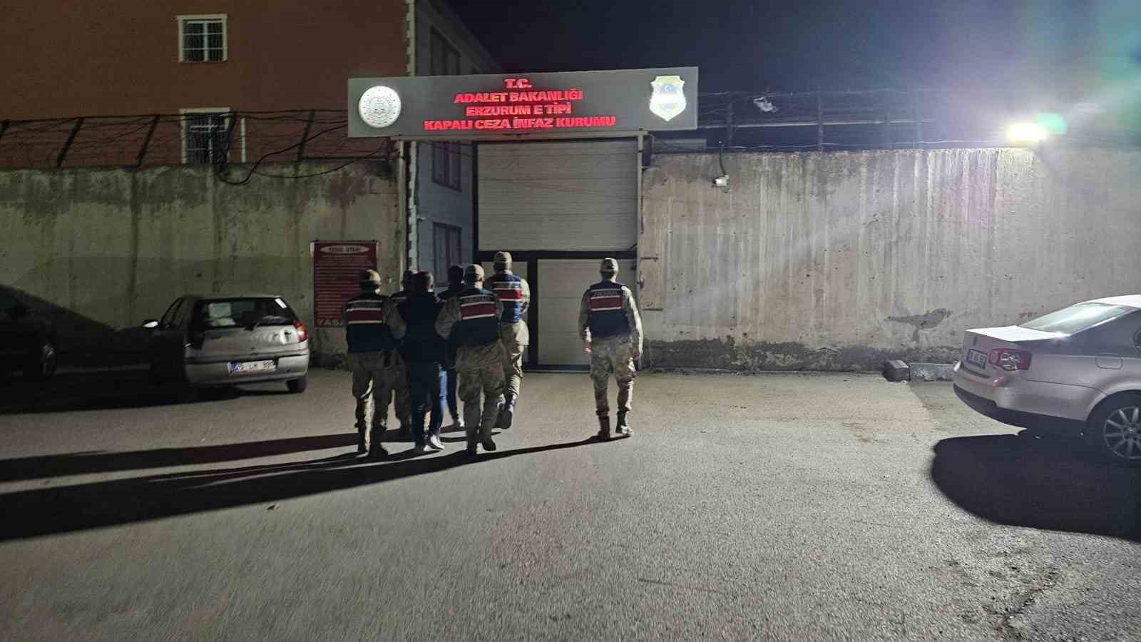 Erzurum’da  kaçak göçmen operasyonu