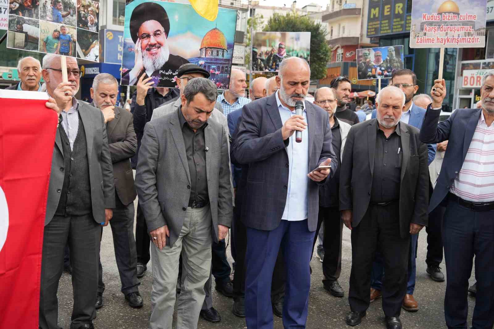 Iğdırlı vatandaşlardan İsrail’e tepki