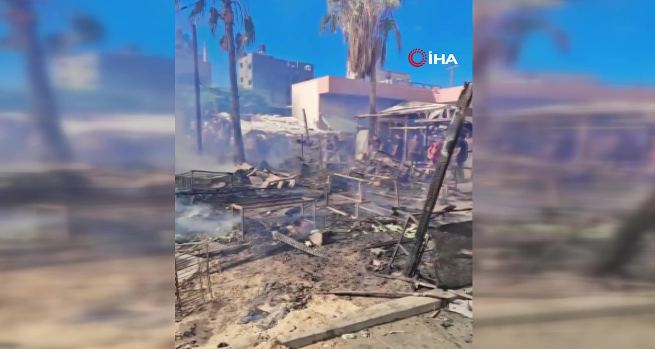 İsrail, Gazze’de hastane bahçesindeki çadırları vurdu: 16 ölü